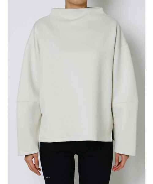 EMODA（エモダ）の「ボンディングボトルプルオーバー（Tシャツ/カットソー・レディース・ブラック/ブラウン/アイボリー・FREE）」の18枚目の写真