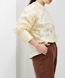 Brownie 前後2WAYジャガードブラウス