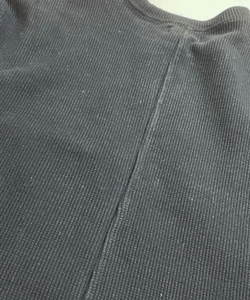 JACKROSE（ジャックローズ）の「JE-ヘビーワッフルLSTEE（Tシャツ/カットソー・メンズ・ホワイト/ブラック/ダークグレー・M/L）」の8枚目の写真