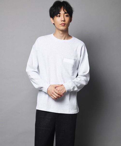 JACKROSE（ジャックローズ）の「JE-ヘビーワッフルLSTEE（Tシャツ/カットソー・メンズ・ホワイト/ブラック/ダークグレー・M/L）」の11枚目の写真