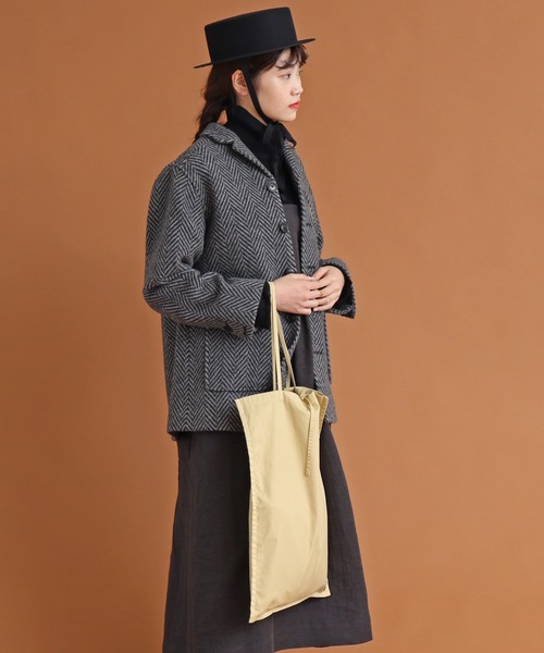 Malle(マル)の「malle 80/オックス エコバッグ(エコバッグ/サブバッグ・レディース・サックスブルー/イエロー/オフホワイト・FREE)」の16枚目の写真
