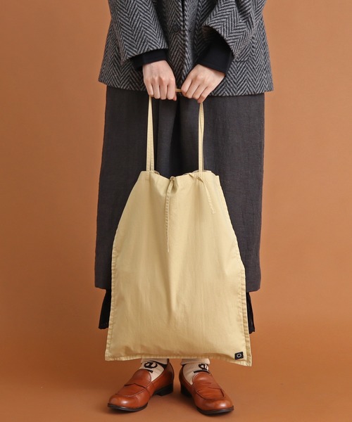 Malle(マル)の「malle 80/オックス エコバッグ(エコバッグ/サブバッグ・レディース・サックスブルー/イエロー/オフホワイト・FREE)」の13枚目の写真