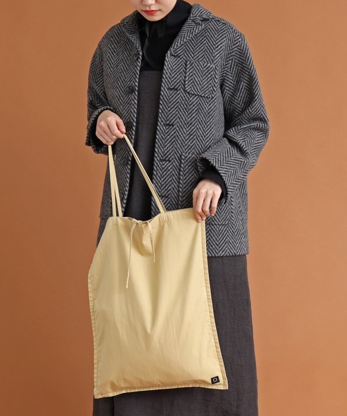 Malle(マル)の「malle 80/オックス エコバッグ(エコバッグ/サブバッグ・レディース・サックスブルー/イエロー/オフホワイト・FREE)」の15枚目の写真