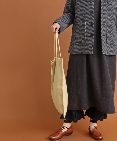 Malle(マル)の「malle 80/オックス エコバッグ(エコバッグ/サブバッグ・レディース・サックスブルー/イエロー/オフホワイト・FREE)」の18枚目の写真