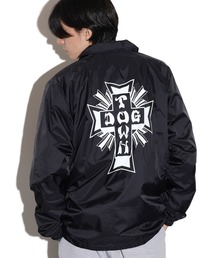 DOGTOWN | DOGTOWN/ドッグタウン Windbreaker Cross Logo ウィンドブレーカー ナイロンジャケット スケーター(ナイロンジャケット)