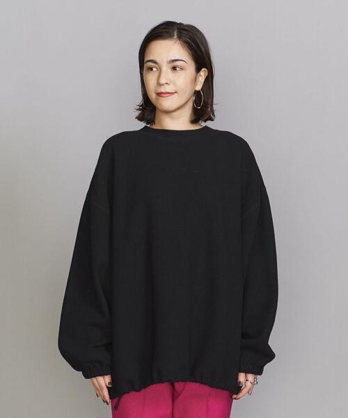 BEAUTY&YOUTH UNITED ARROWS(ビューティーアンドユースユナイテッドアローズ)の「BY コットンミックスジャカード スピンドル カットソー プルオーバー(Tシャツ/カットソー・レディース・オフホワイト/ブラック/イエロー・FREE)」の4枚目の写真