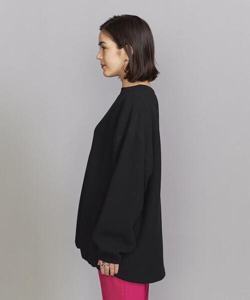 BEAUTY&YOUTH UNITED ARROWS(ビューティーアンドユースユナイテッドアローズ)の「BY コットンミックスジャカード スピンドル カットソー プルオーバー(Tシャツ/カットソー・レディース・オフホワイト/ブラック/イエロー・FREE)」の9枚目の写真