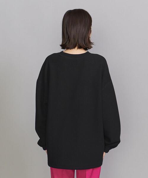 BEAUTY&YOUTH UNITED ARROWS(ビューティーアンドユースユナイテッドアローズ)の「BY コットンミックスジャカード スピンドル カットソー プルオーバー(Tシャツ/カットソー・レディース・オフホワイト/ブラック/イエロー・FREE)」の5枚目の写真