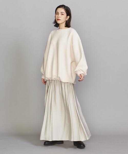 BEAUTY&YOUTH UNITED ARROWS(ビューティーアンドユースユナイテッドアローズ)の「BY コットンミックスジャカード スピンドル カットソー プルオーバー(Tシャツ/カットソー・レディース・オフホワイト/ブラック/イエロー・FREE)」の12枚目の写真