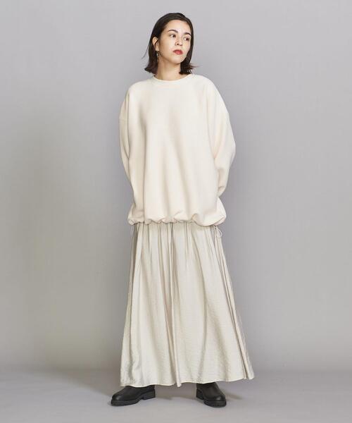 BEAUTY&YOUTH UNITED ARROWS(ビューティーアンドユースユナイテッドアローズ)の「BY コットンミックスジャカード スピンドル カットソー プルオーバー(Tシャツ/カットソー・レディース・オフホワイト/ブラック/イエロー・FREE)」の13枚目の写真