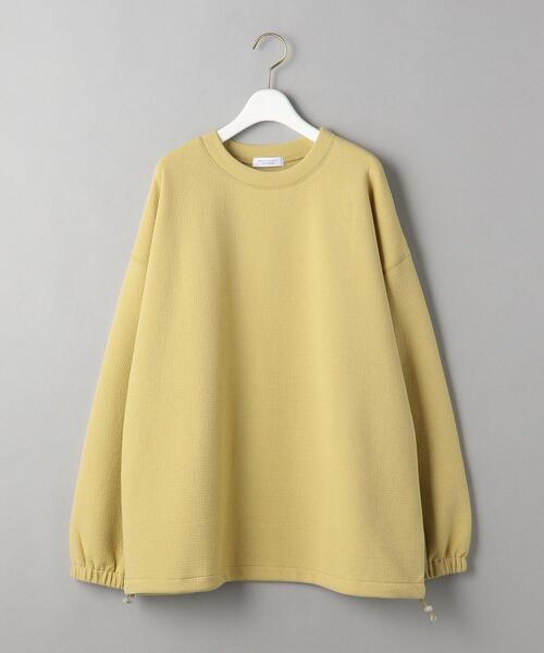 BEAUTY&YOUTH UNITED ARROWS(ビューティーアンドユースユナイテッドアローズ)の「BY コットンミックスジャカード スピンドル カットソー プルオーバー(Tシャツ/カットソー・レディース・オフホワイト/ブラック/イエロー・FREE)」の14枚目の写真