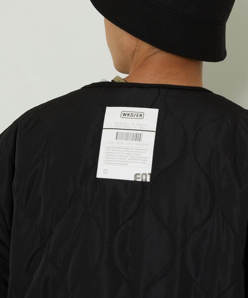 WEEKEND(ER)(ウィークエンダー)の「WEEKEND(ER)/ウィークエンダー M-65 LINNER DAN-TEN(ブルゾン・メンズ・オリーブ/ブラック・ONE SIZE)」の4枚目の写真