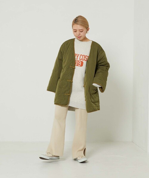 WEEKEND(ER)(ウィークエンダー)の「WEEKEND(ER)/ウィークエンダー M-65 LINNER DAN-TEN(ブルゾン・メンズ・オリーブ/ブラック・ONE SIZE)」の12枚目の写真