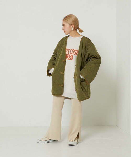 WEEKEND(ER)(ウィークエンダー)の「WEEKEND(ER)/ウィークエンダー M-65 LINNER DAN-TEN(ブルゾン・メンズ・オリーブ/ブラック・ONE SIZE)」の11枚目の写真