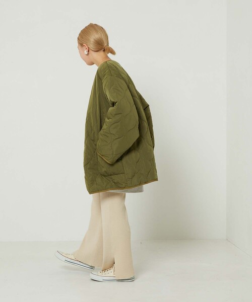 WEEKEND(ER)(ウィークエンダー)の「WEEKEND(ER)/ウィークエンダー M-65 LINNER DAN-TEN(ブルゾン・メンズ・オリーブ/ブラック・ONE SIZE)」の10枚目の写真