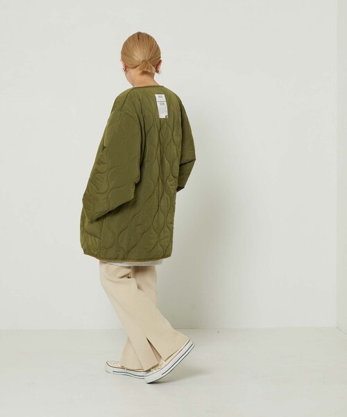 WEEKEND(ER)(ウィークエンダー)の「WEEKEND(ER)/ウィークエンダー M-65 LINNER DAN-TEN(ブルゾン・メンズ・オリーブ/ブラック・ONE SIZE)」の9枚目の写真