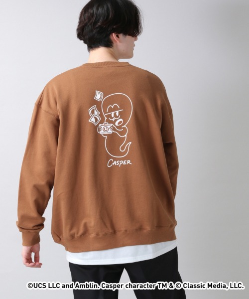 RAGEBLUE（レイジブルー）の「MOVIEイラスト/裏毛スウェットクルー