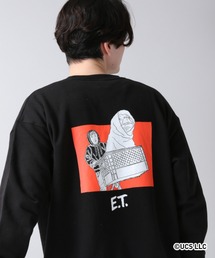 MOVIEイラスト/裏毛スウェットクルー/254639