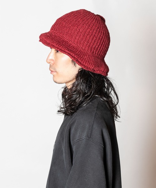 CA4LA（カシラ）の「KNITTED HAT GA 3（ハット）」 - WEAR