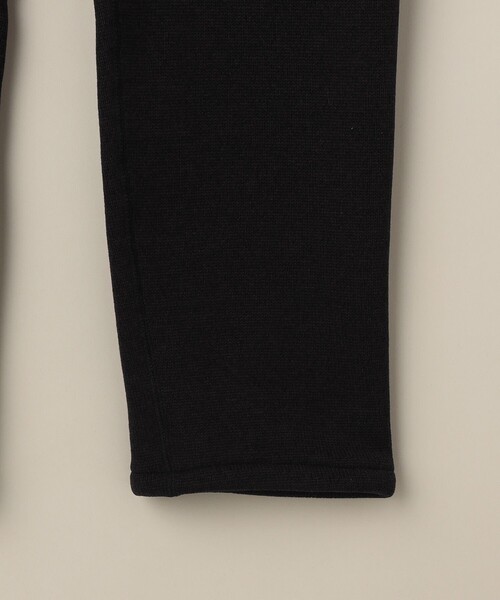 Aresense（アーセンス）の「BURLAP OUTFITTER × Aresense/バーラップアウトフィッター 別注ニットフリースパンツ（スウェットパンツ・レディース・ブラック/オフホワイト・SMALL/MEDIUM）」の9枚目の写真