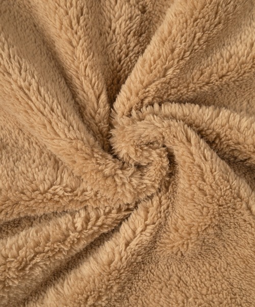 make a ray!(メイク ア レイ!)の「シェルパフリース×キルティング ジップスタンド ジャケット/ジップジャケット(ブルゾン・メンズ・ブラック/ベージュ/アイボリー・XL/M/L)」の12枚目の写真