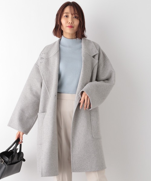 公式オンライン セール 2wayネックリバーコート Matinee Line チェスターコート Global Work グローバルワーク のファッション で公式に取扱 Hortipoint Nl