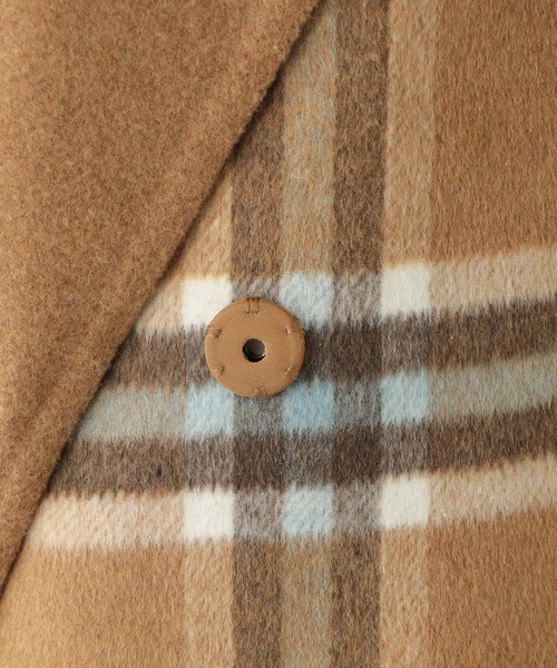 GLOBAL WORK(グローバルワーク)の「2WAYネックリバーコート【MATINEE LINE】/239451(チェスターコート・レディース・ライトグレー/ベージュ・FREE)」の11枚目の写真