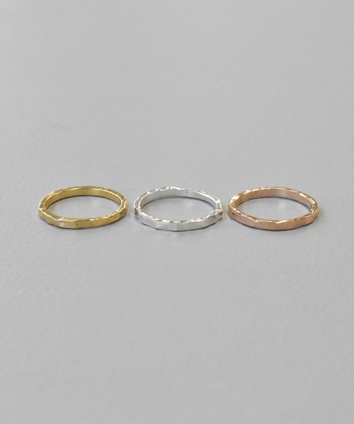 fing.（フィング）の「glow クラフトリング（リング・レディース・ピンクゴールド/シルバー/ゴールド・11号/5号/9号/13号/3号/7号/15号）」の5枚目の写真