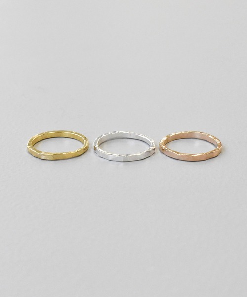 fing.（フィング）の「glow クラフトリング（リング・レディース・ピンクゴールド/シルバー/ゴールド・11号/5号/9号/13号/3号/7号/15号）」の11枚目の写真