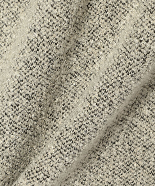 B'2nd（ビーセカンド）の「LAid Back (レイドバック)CROPPED KNITTED SWEATER（ニット/セーター・メンズ・グレー・2）」の7枚目の写真