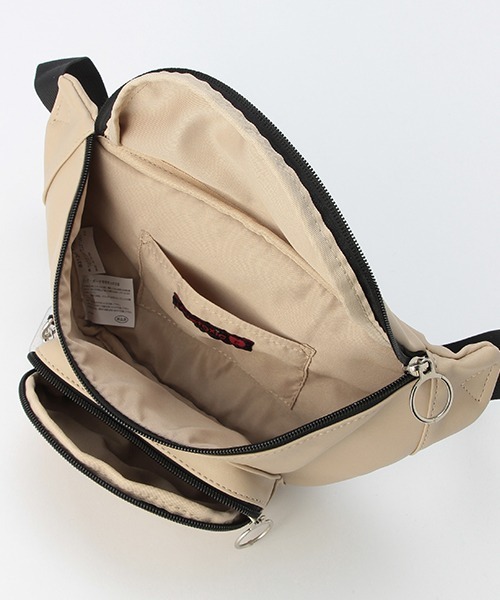 LOVETOXIC(ラブトキシック)の「合皮ウエストBAG(ボディバッグ/ウエストポーチ・キッズ・ベージュ/ラベンダー/ブラック・FREE)」の11枚目の写真