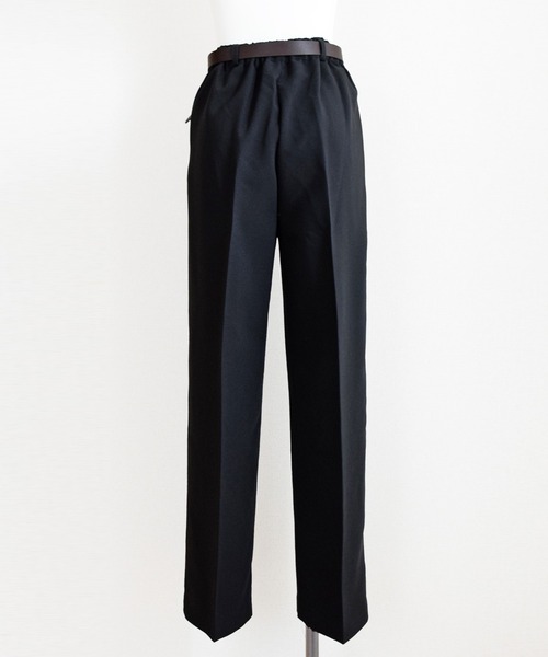 Marient（マリエント）の「モーブタックパンツ（スラックス・レディース・ブラック/ブラウン・FREE）」の7枚目の写真