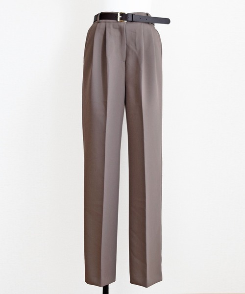 Marient（マリエント）の「モーブタックパンツ（スラックス・レディース・ブラック/ブラウン・FREE）」の11枚目の写真