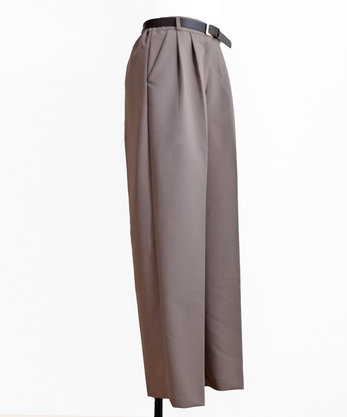 Marient（マリエント）の「モーブタックパンツ（スラックス・レディース・ブラック/ブラウン・FREE）」の12枚目の写真