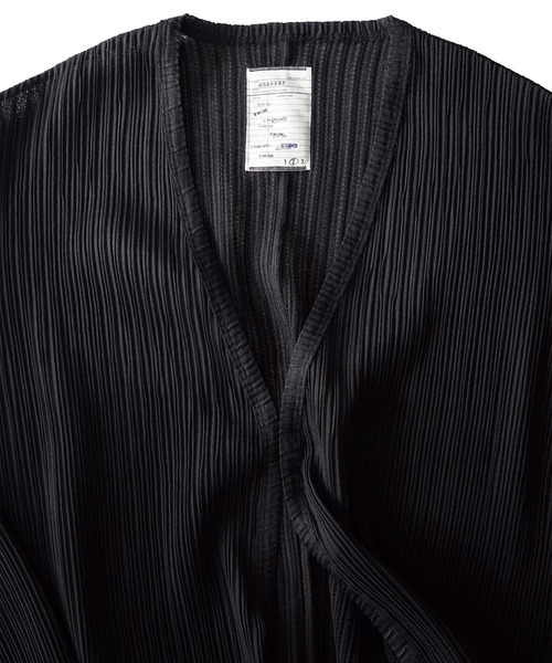 SHAREEF（シャリーフ）の「PLEATS CARDIGAN（カーディガン