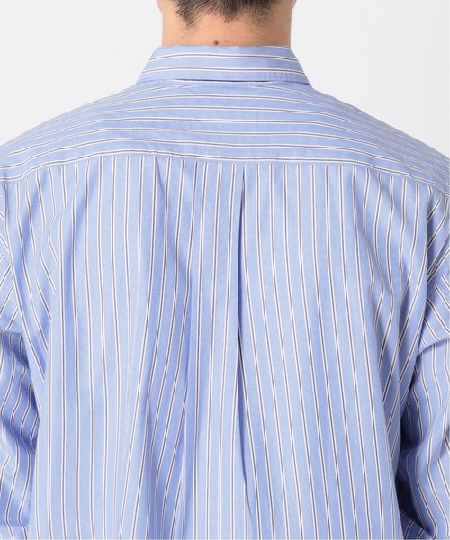 417 EDIFICE(フォーワンセブンエディフィス)の「【ESSENTIAL / エッセンシャル】 レギュラーシャツ(シャツ/ブラウス・メンズ・グレー系その他/ブルー/ブルー系その他/ホワイト/グレー/ベージュ・SMALL/MEDIUM/LARGE)」の11枚目の写真
