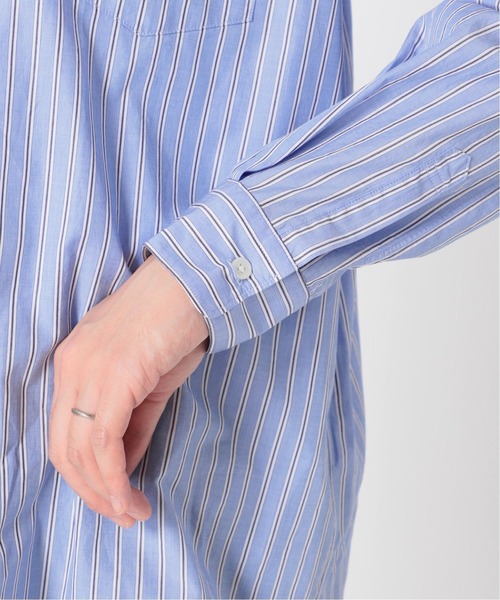 417 EDIFICE(フォーワンセブンエディフィス)の「【ESSENTIAL / エッセンシャル】 レギュラーシャツ(シャツ/ブラウス・メンズ・グレー系その他/ブルー/ブルー系その他/ホワイト/グレー/ベージュ・SMALL/MEDIUM/LARGE)」の20枚目の写真