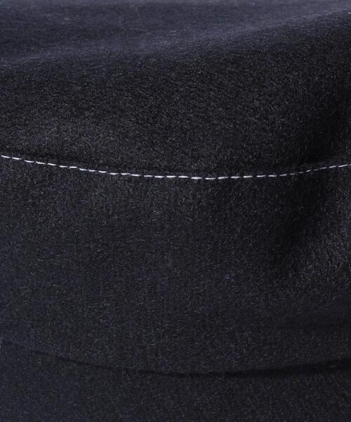 agnes b.（アニエスベー）の「AB31 CASQUETTE ウールキャスケット（キャスケット・レディース・ブルー系その他・60/57）」の4枚目の写真
