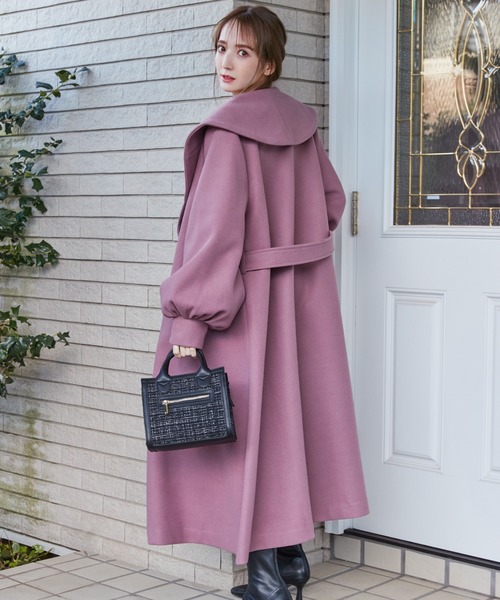 MIIA（ミーア）の「ショールカラーコート（ダウンジャケット/コート