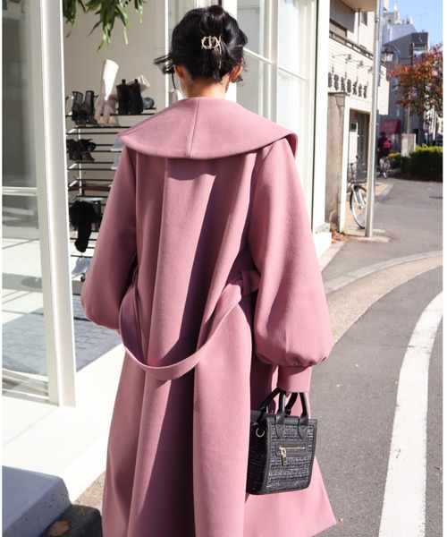 MIIA（ミーア）の「ショールカラーコート（ダウンジャケット/コート