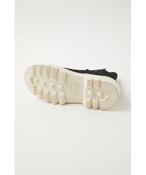 MOUSSY（マウジー）の「RUGGED SOLE CANVAS DECK　HI（スニーカー・レディース・ブラック/ベージュ・SMALL/MEDIUM/LARGE）」の18枚目の写真