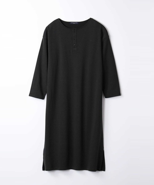 HONEYSUCKLE ROSE（ハニーサックルローズ）の「【HONEYSUCKLE ROSE】ヘンリーネックワンピース（ワンピース・レディース・オリーブ/ベージュ/ダークグレー・M/L）」の16枚目の写真