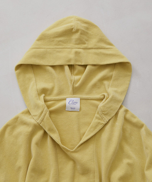 SALON adam et rope'(サロン アダム エ ロペ)の「【極上の肌ざわり】メキシカンパーカー -CreamyCotton /クリーミーコットン-(パーカー・レディース・パープル/グレー/イエロー・FREE)」の16枚目の写真
