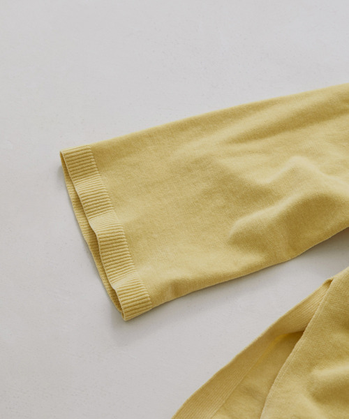 SALON adam et rope'(サロン アダム エ ロペ)の「【極上の肌ざわり】メキシカンパーカー -CreamyCotton /クリーミーコットン-(パーカー・レディース・パープル/グレー/イエロー・FREE)」の18枚目の写真