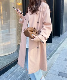 Meli rich（メリーリッチ）の「王道スタイルに。ステンカラーロングトレンチコート（トレンチコート）」