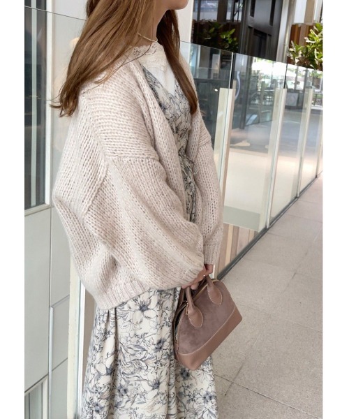 flower（フラワー）の「ゴージャスレーストップ2（Tシャツ/カットソー・レディース・グレー/ピンク/アイボリー/ベージュ・FREE）」の17枚目の写真