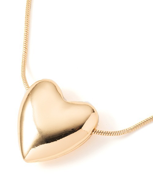 Casselini（キャセリーニ）の「Casselini(キャセリーニ)ハートネックレス（ネックレス・レディース・シルバー/ゴールド・FREE）」の7枚目の写真