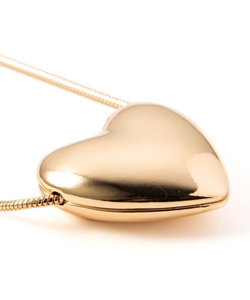 Casselini（キャセリーニ）の「Casselini(キャセリーニ)ハートネックレス（ネックレス・レディース・シルバー/ゴールド・FREE）」の8枚目の写真