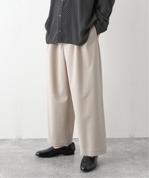 EDIFICE LA BOUCLE | 【LA BOUCLE / ラブークル】HUGEASY 2タック ファインウール イージーパンツ(その他パンツ)