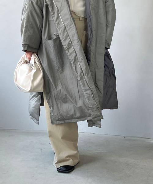 【新品】chuclla ロングダウンコート chw22a007 グレー 11008CM27SW0502075001?$VS_1500$
